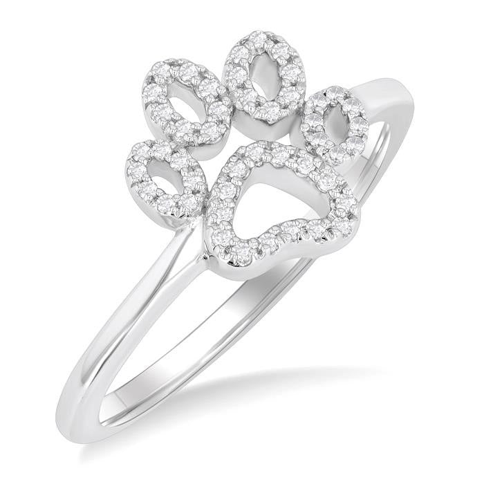 Aurora Diamond Ring in Metal