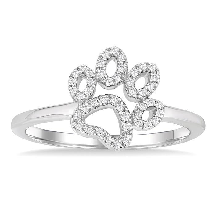 Aurora Diamond Ring in Metal