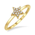 Regal Diamond Ring in Metal