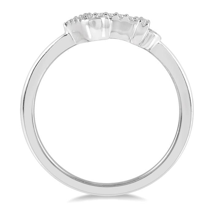 Stackable Anchor Petite Diamond Fashion Ring