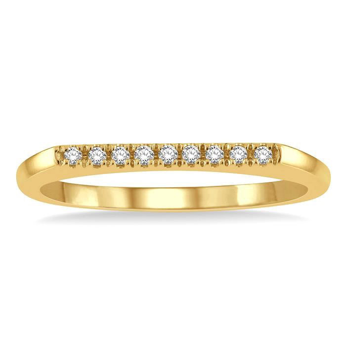 Stackable Bar Petite Diamond Fashion Ring