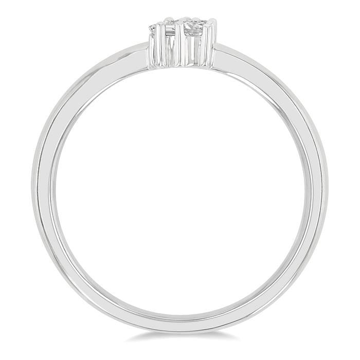 Velour Diamond Ring in Metal