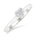 Aurora Diamond Ring in Metal