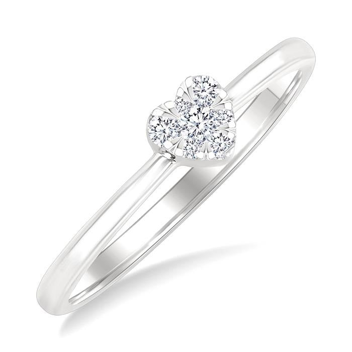 Aurora Diamond Ring in Metal