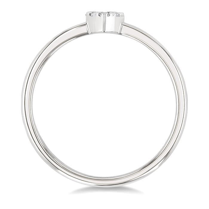 Aurora Diamond Ring in Metal