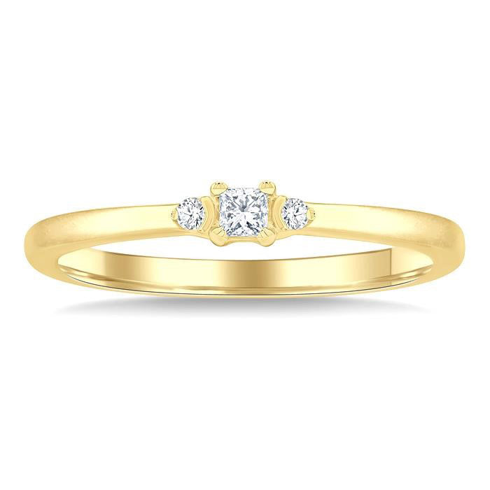 Passion Diamond Ring in Yellow Gold