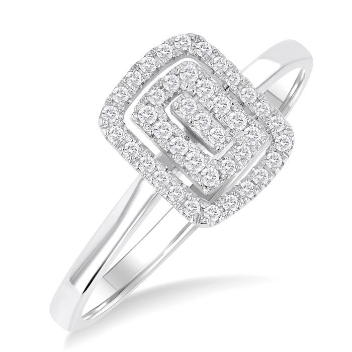 Mystique Diamond Ring in Metal