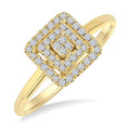 Timeless Diamond Ring in Metal