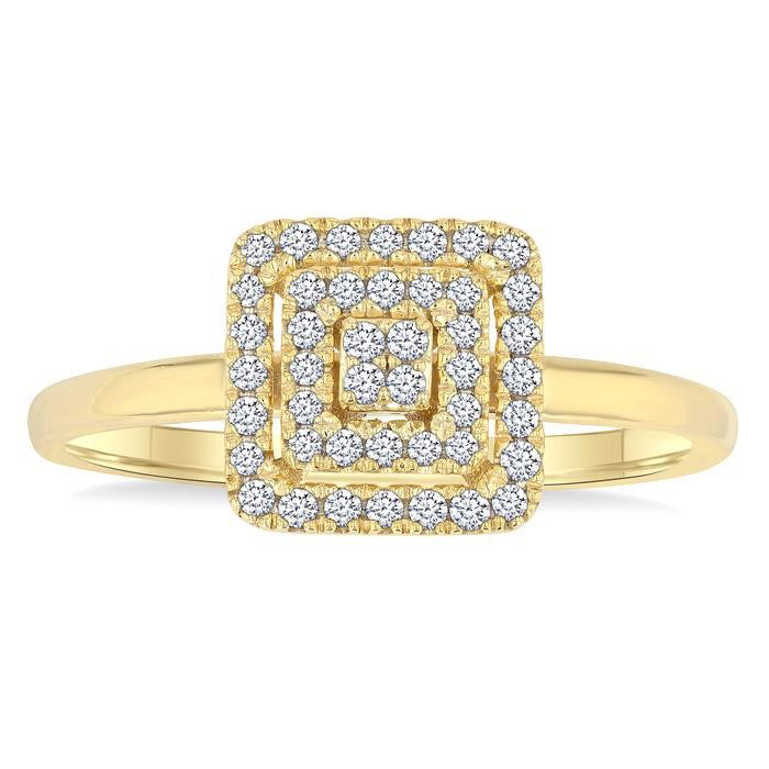 Timeless Diamond Ring in Metal