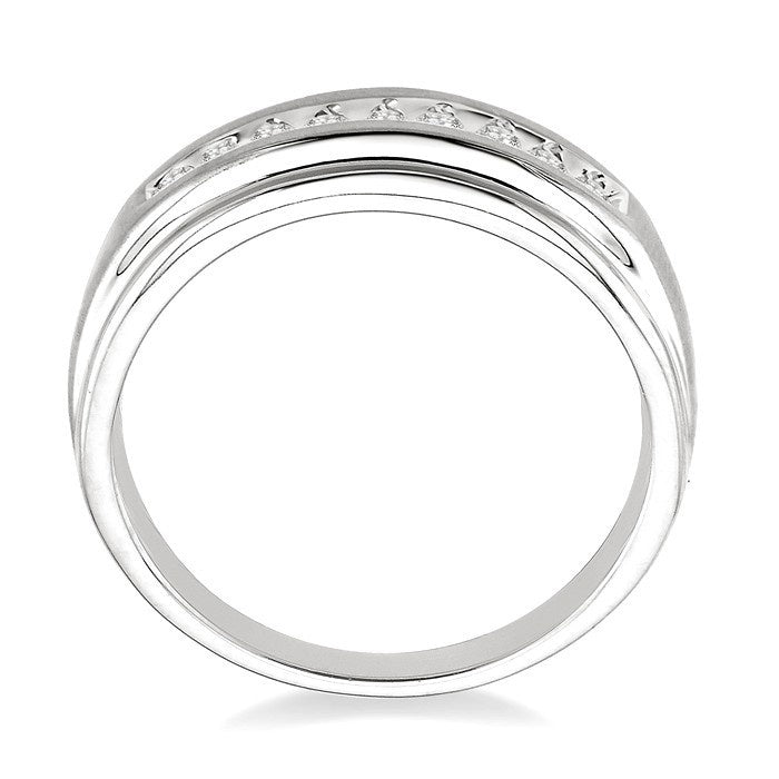Channel Set Men's Diamond Ring