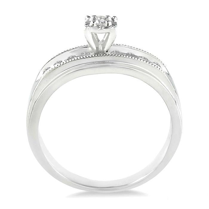 Round Shape Diamond Engagement Ring