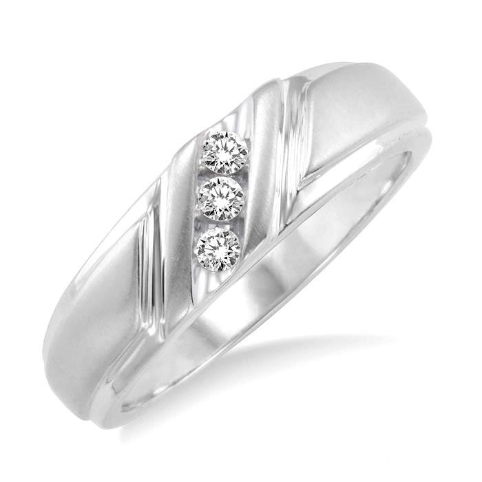 Men's Channel Set Diamond Band