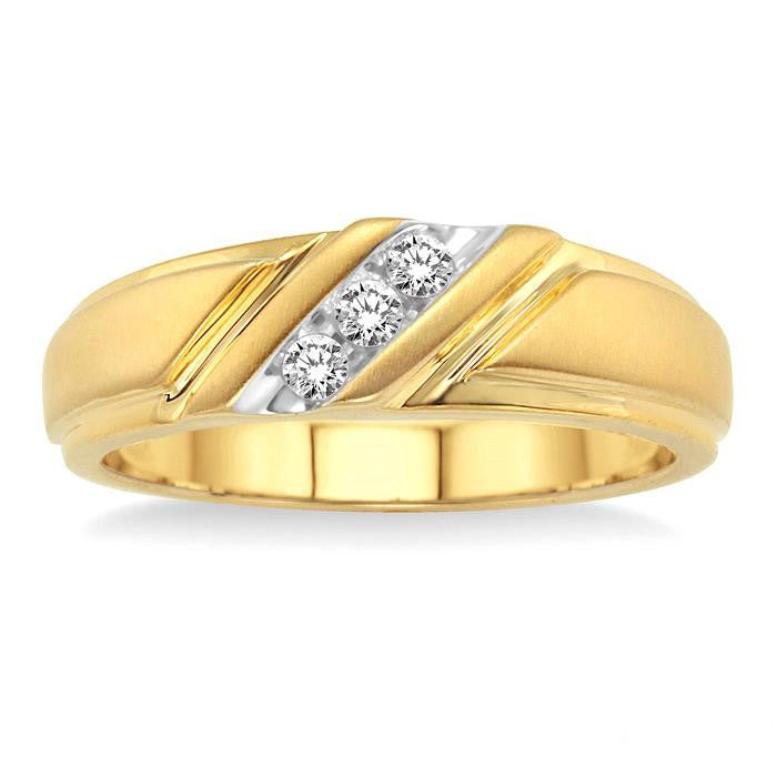Men's Channel Set Diamond Band