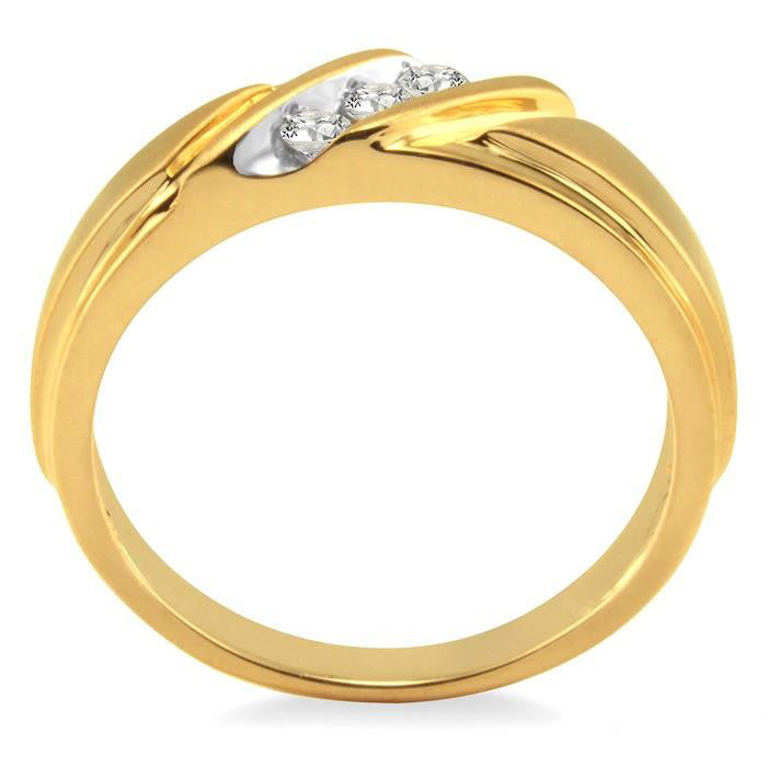 Men's Channel Set Diamond Band