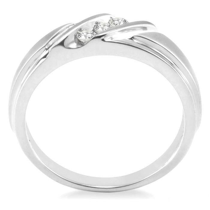 Men's Channel Set Diamond Band