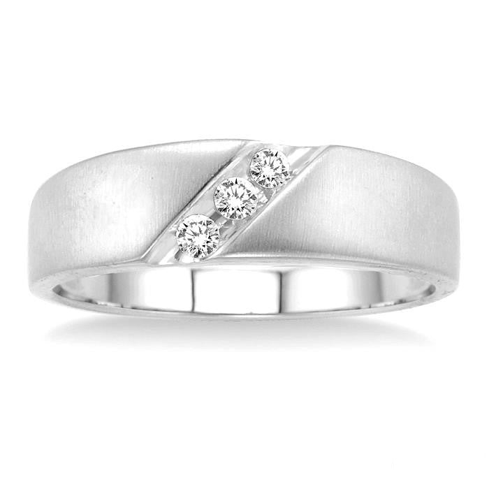 Men's Channel Set Diamond Band