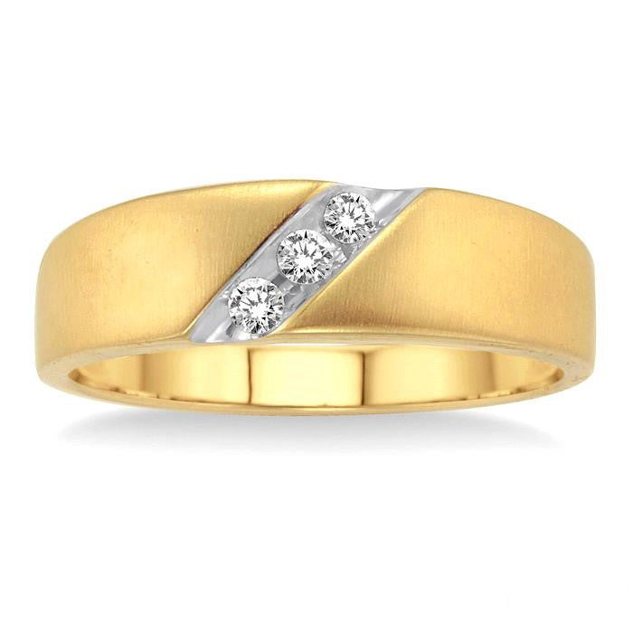 Men's Channel Set Diamond Band