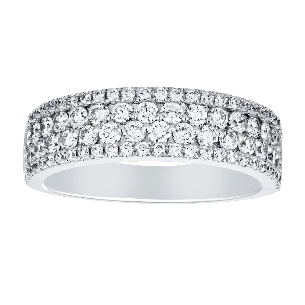 Diamond Four Row Band