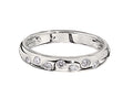 Diamond Burnished Stackable Band