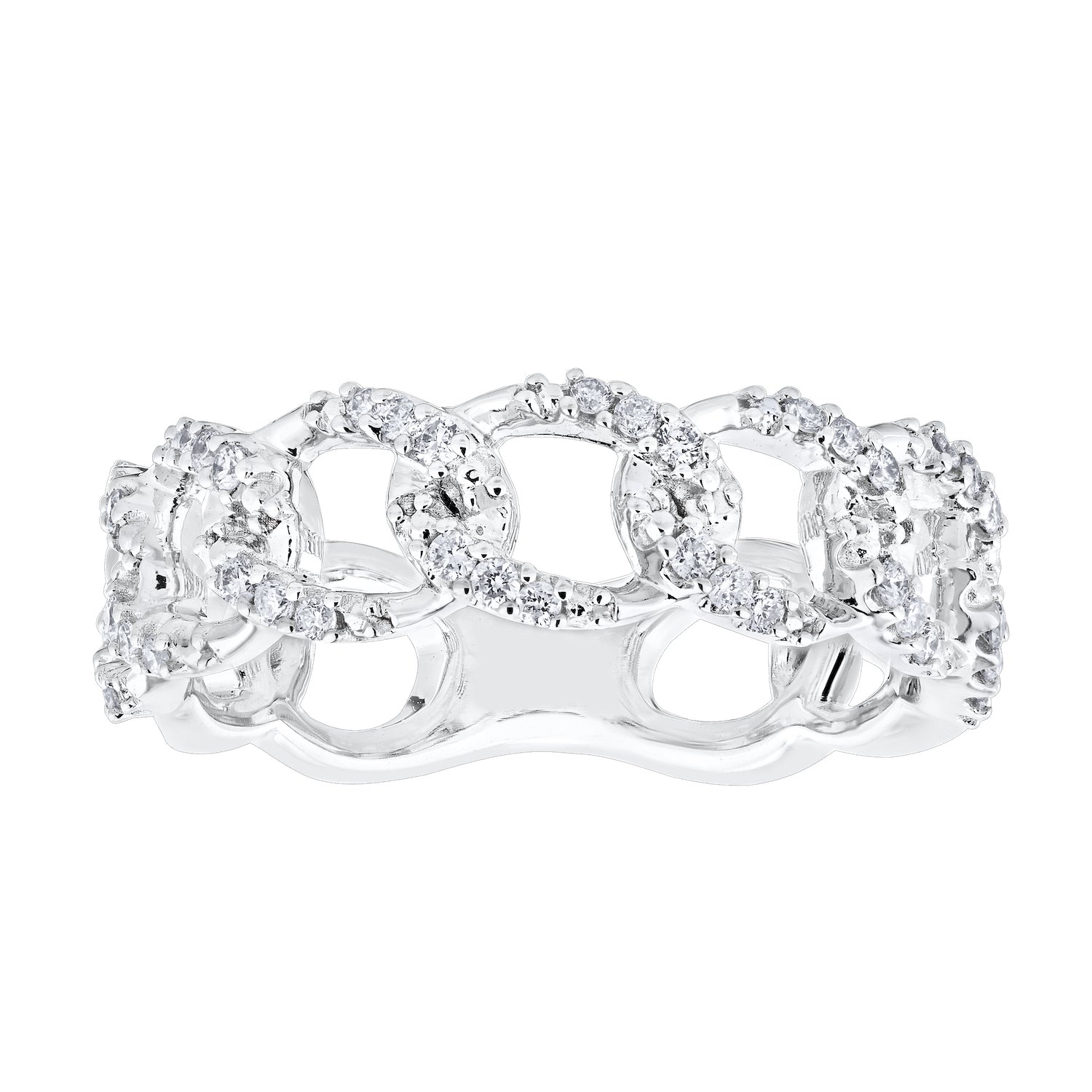 Diamond Cuban Link Band