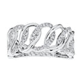 Diamond Cuban Link Open Band