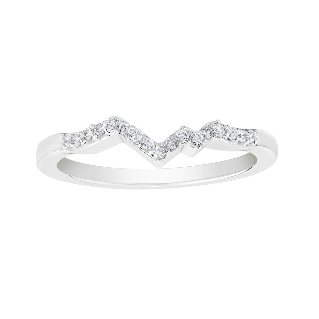 Diamond Mountain Stackable Ring