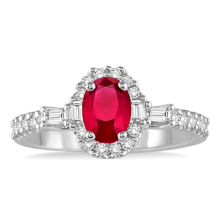 Echo Nyx 14K White Gold Diamond Ring