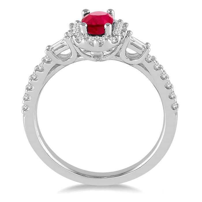 Echo Nyx 14K White Gold Diamond Ring