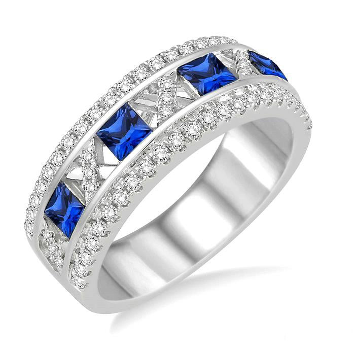 Gemstone & Diamond Ring