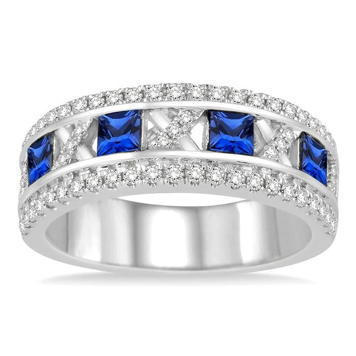 Gemstone & Diamond Ring