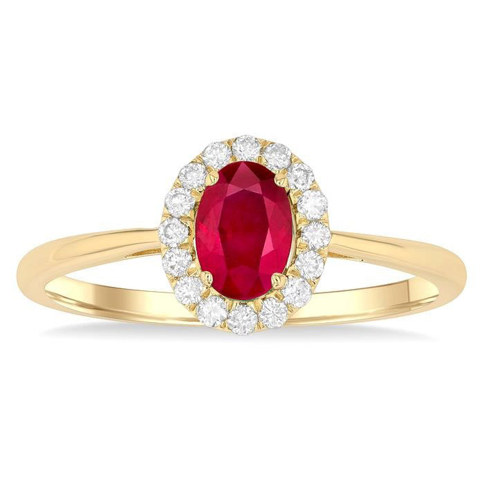 LinRaRa VioThIs 14K Yellow Gold Diamond Ring