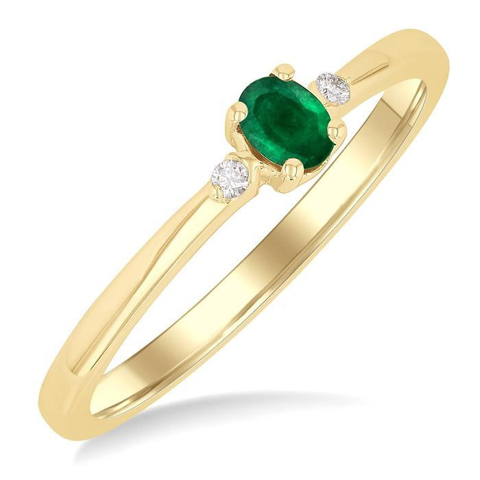 VerVioIs 14K Yellow Gold Diamond Ring
