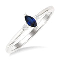 ThIsOra 14K White Gold Diamond Ring