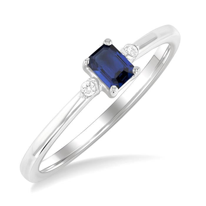 LysXeVio LuxSolIon 14K White Gold Diamond Ring