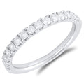 14k White Gold Diamond Anniversary Band