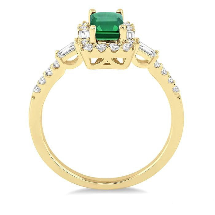 Gemstone & Diamond Ring