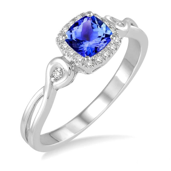 Gemstone & Diamond Ring