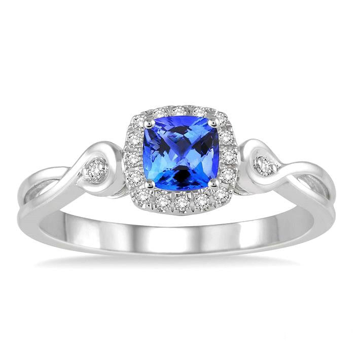 Gemstone & Diamond Ring
