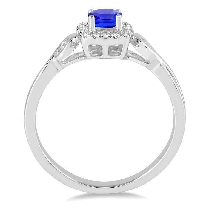 Gemstone & Diamond Ring