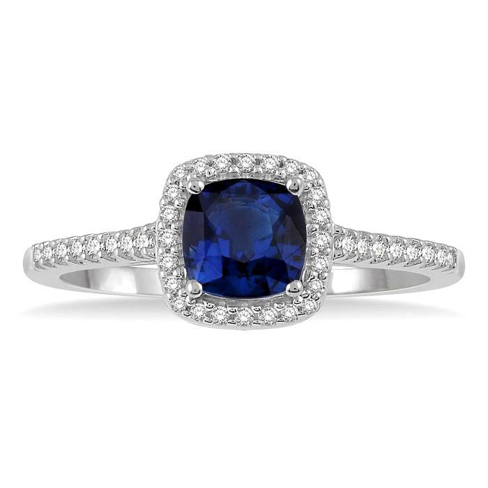 Gemstone & Diamond Ring