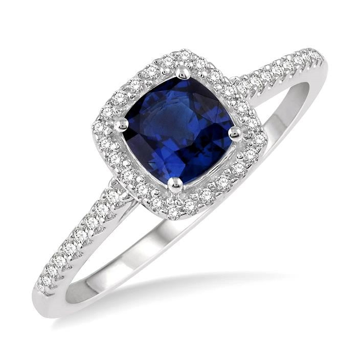 Gemstone & Diamond Ring