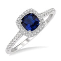 Gemstone & Diamond Ring