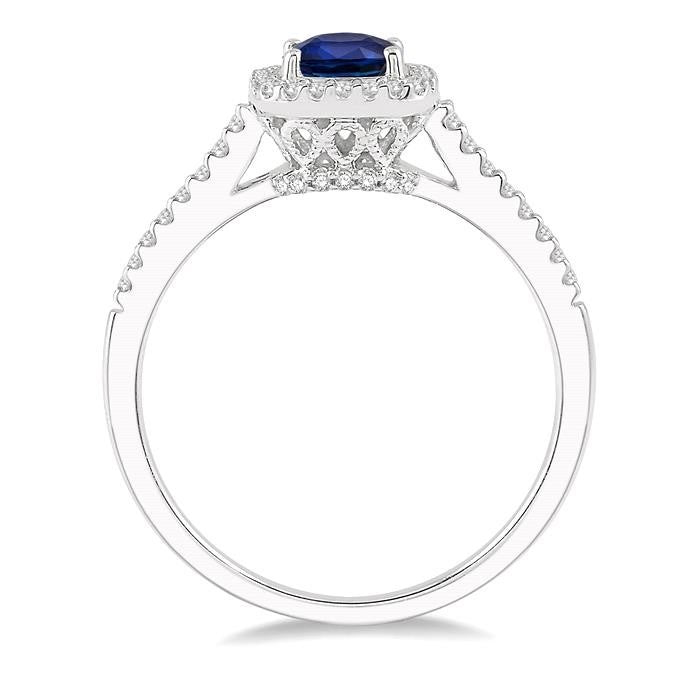 Gemstone & Diamond Ring