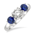 LuxZenLys 14K White Gold Diamond Ring