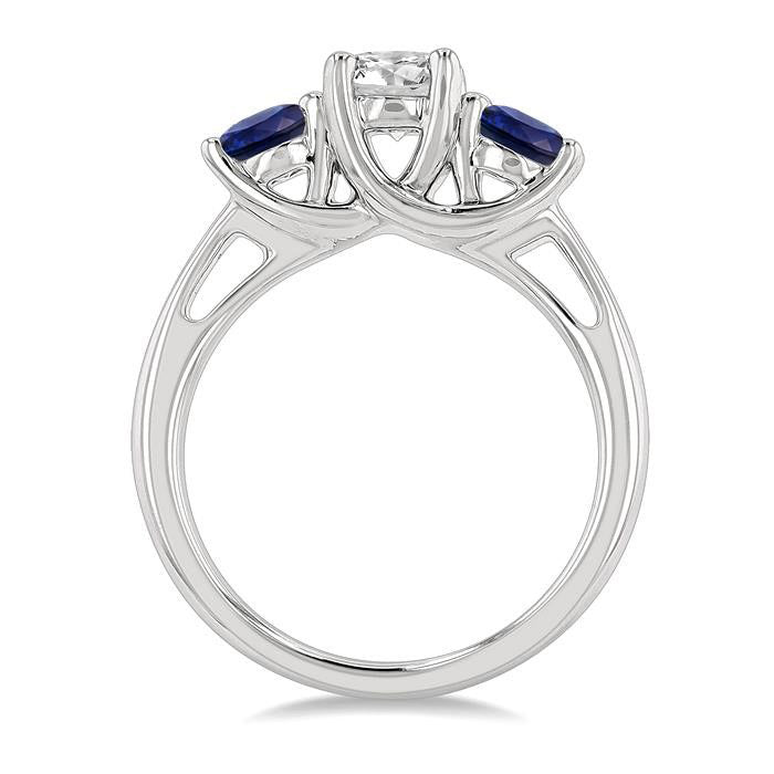 LuxZenLys 14K White Gold Diamond Ring