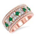 Gemstone & Diamond Ring