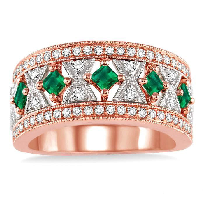 Gemstone & Diamond Ring