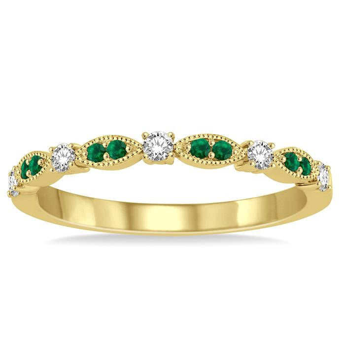 Gemstone & Diamond Band