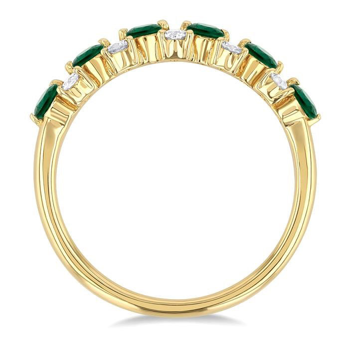 Gemstone & Diamond Band