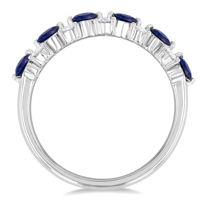 Gemstone & Diamond Band